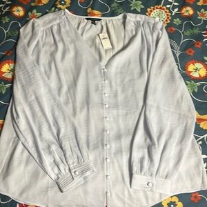 NWT BANANA REPUBLIC BLOUSE XL